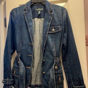 Women’s Jean Jacket. LRL Lauren Jeans Co size small